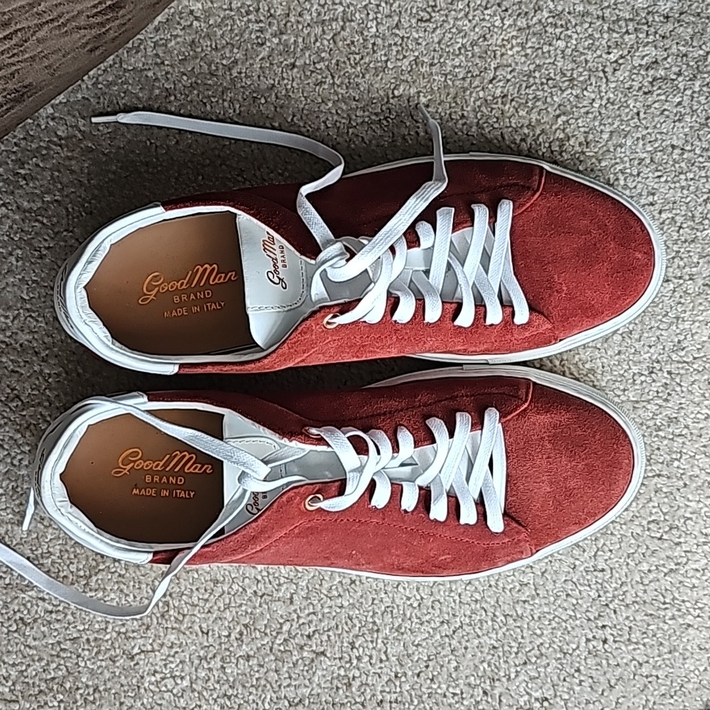 Good Man Brand Legend Lo Sneaker in Watermelon (red)Sz 9.5